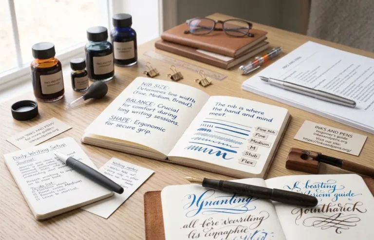 Fountain pens for daily professional and creative writing
