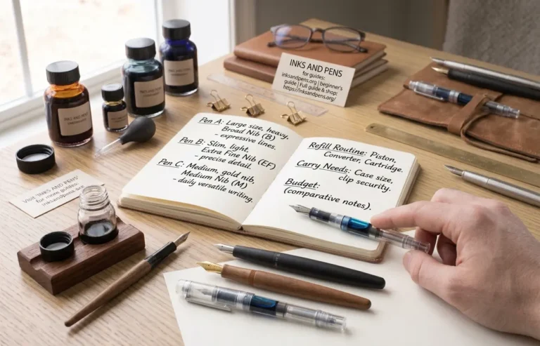 How to choose a fountain pen for writing